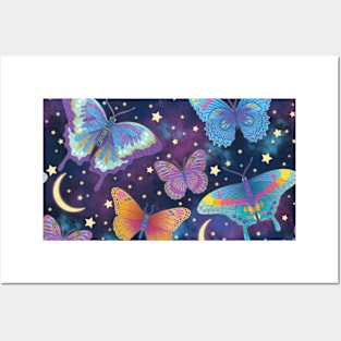 Celestial Butterflies Posters and Art